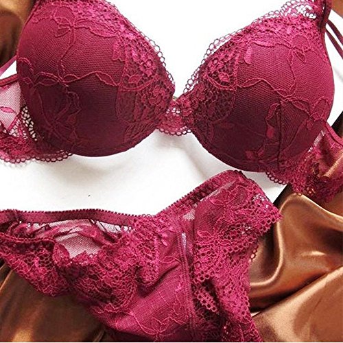 Nature-Set-biancheria-intima-da-donna-con-pizzo-Push-Up