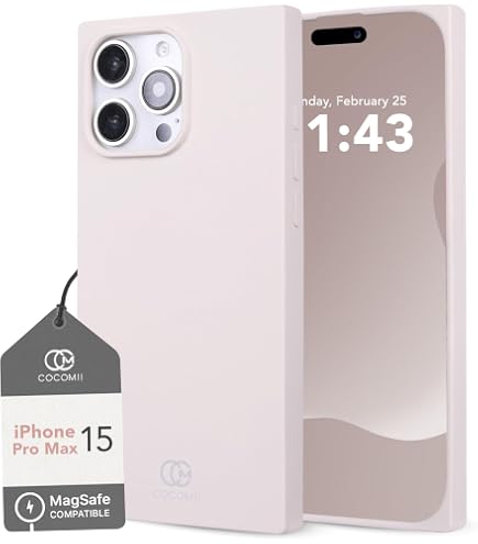Amazon.com: COCOMII Rectangle Case for iPhone 15 Pro Max