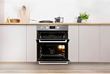 Indesit Aria Double Oven IDD 6340 IX Stainless Steel Built Under view 4