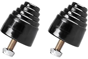 CHAR YONG Suspension Bump Stop 9.9101G All Purpose - Fits for A Wide Range of Cars, Trucks And Off Road Vehicles Shock Absorber,Bump Stops is a Cushion Used for Control Arms, Drawbars, Leaf Springs(2Pack)