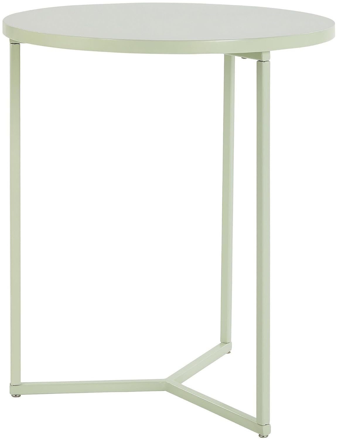 Vesgantti Both Sides Top Available Dripex Small Modern Metal End Table Side Table Coffee Table Easy Assembly Multi Use Decor Indoor And Outdoor End Tables