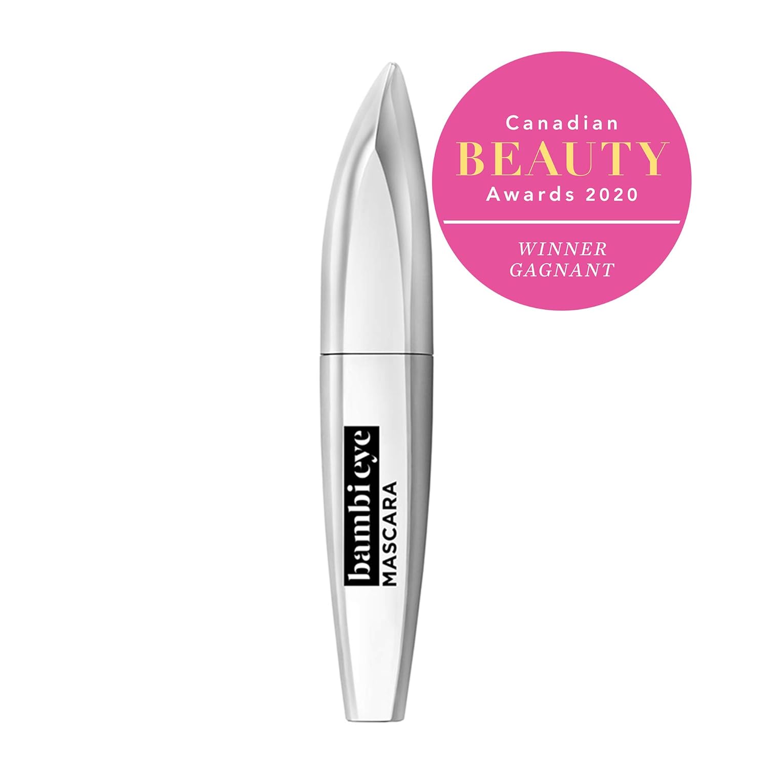 L'Oreal Paris Bambi Eye Washable Mascara, Doe Eyes, Lasting Volume, Length & Lift, Definition, No Clumping, No Smudging, Washable Blackest Black , 0.28 Fl. Oz., 1Count