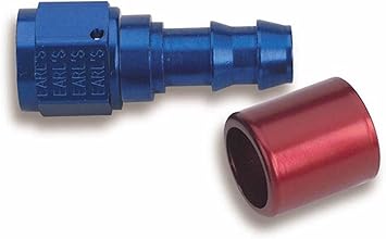 Amazon Com Earl S Super Stock Blue And Red Anodized Aluminum 10an Straight Push On Hose End Automotive Amazon Com Earl S Super Stock Blue And Red Anodized Aluminum 10an Straight Push On Hose End Automotive