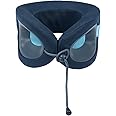 Cabeau Travel Pillow for Long Flights – Evolution X - Memory Foam Neck Support - Comfort On-The-Go for Airplane, Train, and Car (Sapphire)