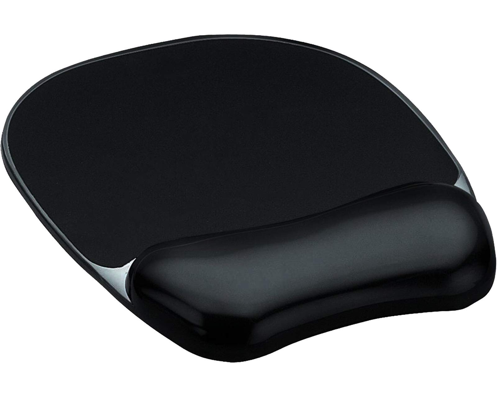 AAA PRODUCTS Active Pro - Crystals Gel Mouse Pad with Wrist Support - For Precision Gaming, Graphic Design and Daily Tasks - ANTI-SLIP PC Mouse Mat - Color : Black