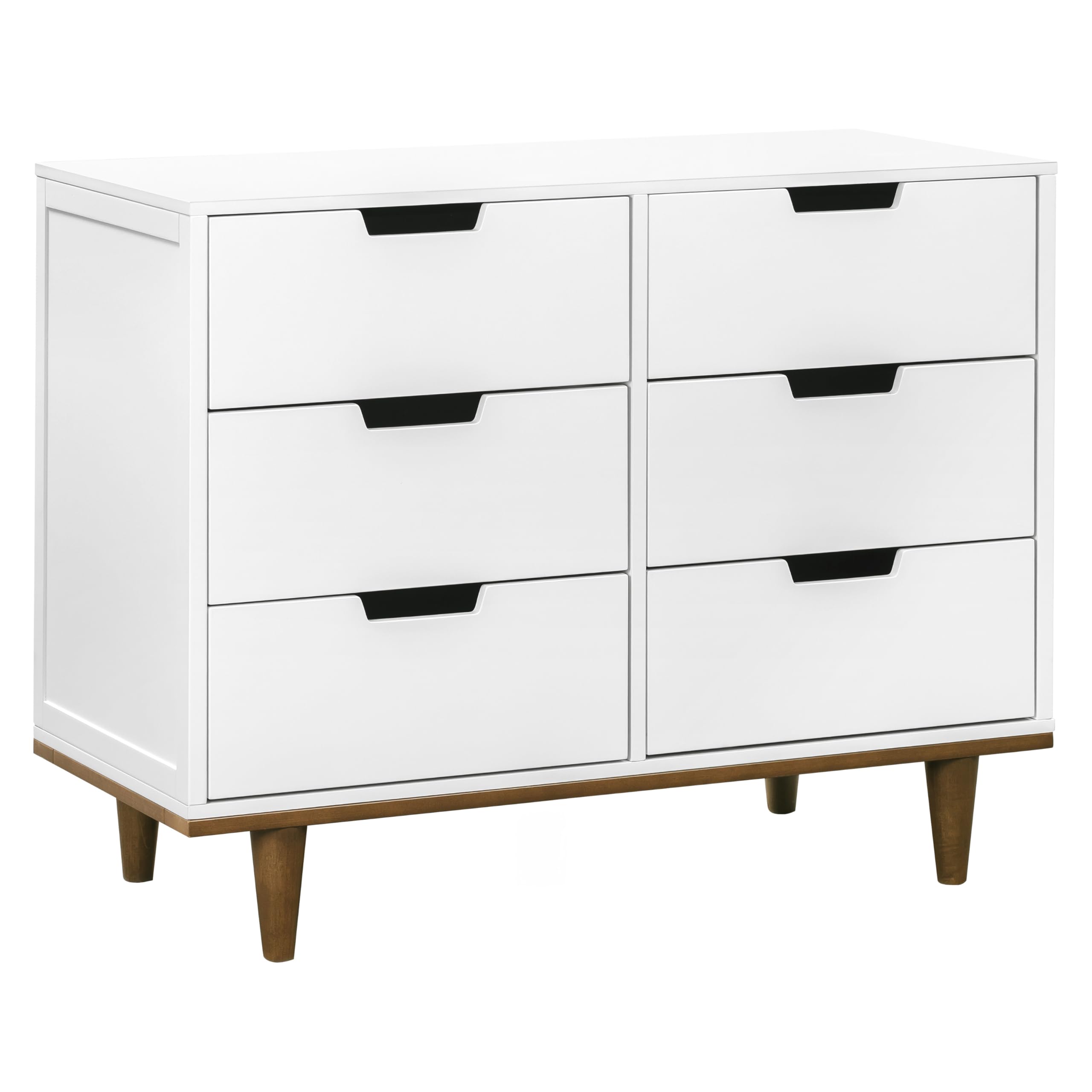 Photo 1 of *****FACTORY SEALED******DaVinci Marley 6-Drawer Dresser for Nursery - Wooden Double Chest of Drawers for Kids, Boys & Girls - Multi-Purpose, Storage Baby Dresser for Bedroom, Living Room & Hallway - Easy to Assemble - White