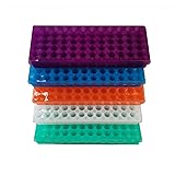 Tube Rack Double Panel 60 Positions Polypropylene