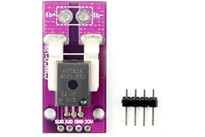 hiBCTR acs758 Current Sensor Module - 50a Linear Current Sensor with 120 khz Bandwidth, 3-5.5v, acs758lcb-050b-pff-t