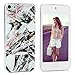 Case Compatible with iPod 6, iPod Touch 6th Generation Case, YOKIRIN Clear Slim Hybrid Scratch Resistant Anti-Slip Flexible Hard PC Transparent Back Corner Shock Absorption Cover 3D Diamond Dust Plug