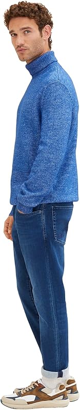 Josh Regular Slim Vaqueros para Hombre, 10119 Used Mid Stone Blue Denim, 36W x 32L