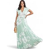 KOH KOH Womens 2026 Long Modest Floor Length Flowing Summer Print Maxi Dress Gown