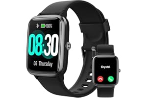 GRV Smart Watch for iOS and Android Phones (Answer/Make Calls), Watches for Men Women IP68 Waterproof Smartwatch Fitness Trac