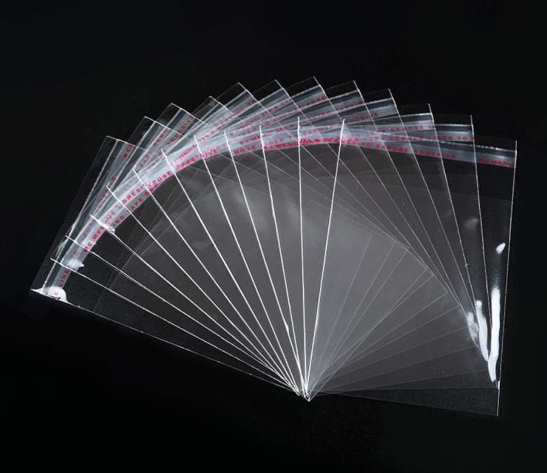 4x6 Clear Resealable Cellophane Bags Good for Bakery, Candle, Soap, Cookie (300 Pcs): Arts, Crafts & Sewing
