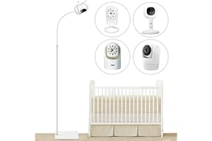 AOZTSUN 67" Adjustable Height Baby Monitor Floor Stand Holder Compatible with Hellobaby,ANMEATE,Infant Optics DXR-8 Pro,Also Compatible with The Nanit Pro Smart Baby Monitor & Flex Stand Without Tool