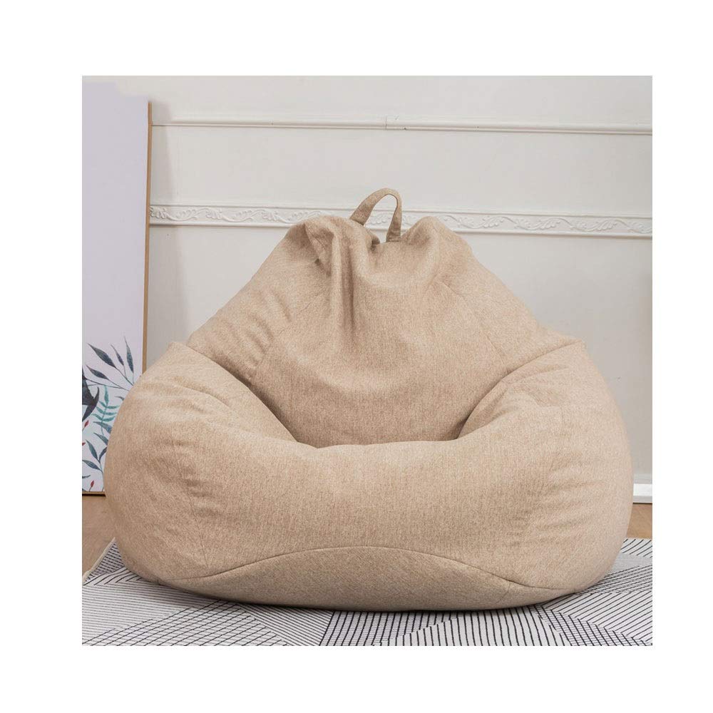 Color Dark Brown Size 80x90cm Exterieur Interieur Qwerty Sac Haricot Pouf Adulte Enfant Pouf Poire Geant Grand Salon Gamer Bean Bags Ameublement Et Decoration Canapes