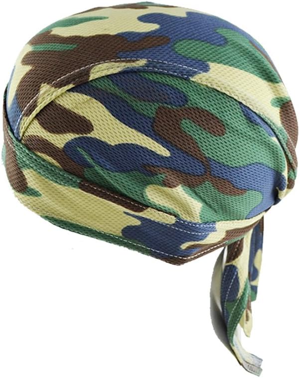 Skull Cap Biker Doo Rags Beanie Dew Rag Bandana Sweat-Wicking Helmet Liner