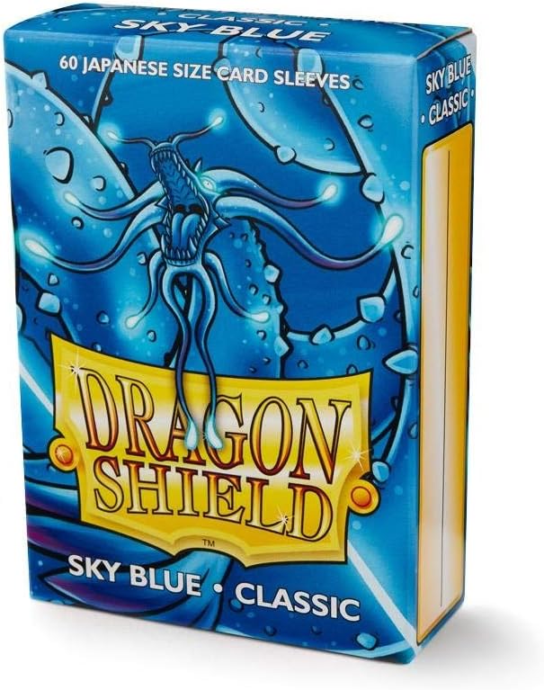 Dragon Shield - Classic Japanese Size Sleeves 60pk - Sky Blue, AT-10619 - Image 4