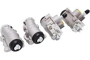 High Strength Brake Cylinder, Efficient Front Brake Set for Foreman 450, 4 PCs for TRX400FW TRX450FE, for ATV Owners