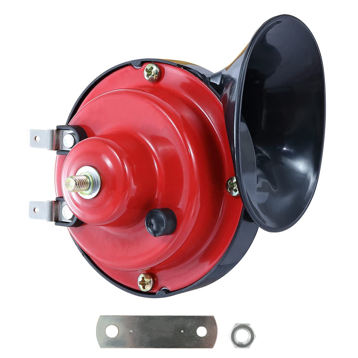 Photo 1 of XUANYUDG0769 12V Universal Snail Golf Cart Horn Kit, Adjustable Volume Control Electric Horn for EZGO, Club Car, Yamaha, UTVS, ATV, Boat