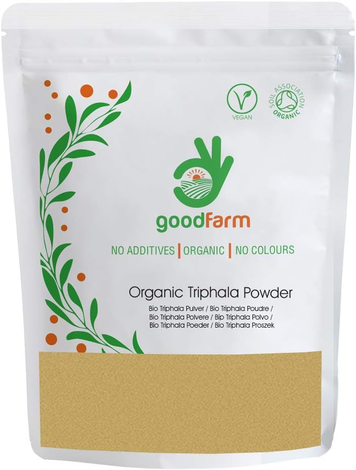 GoodFarm - Triphala ecológica en polvo, 500 g: Amazon.es ...