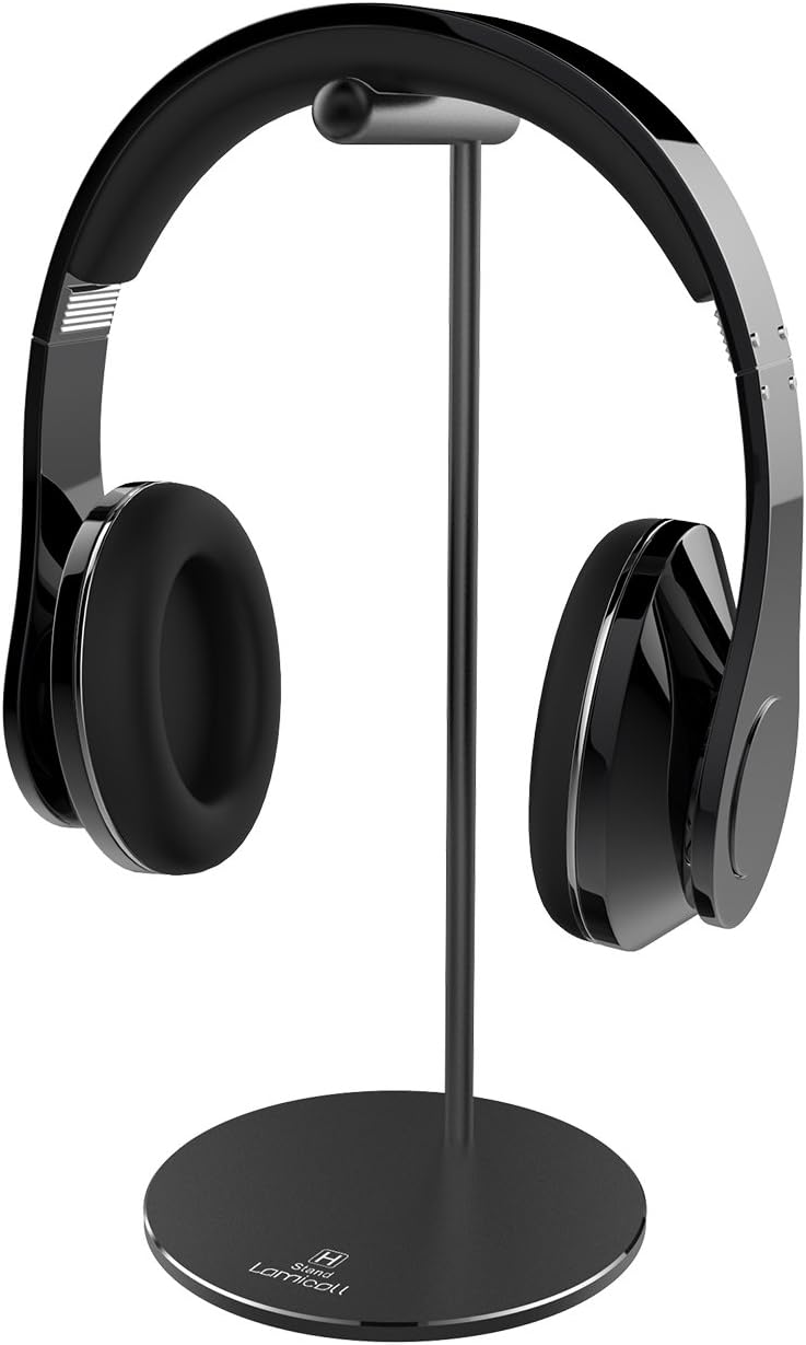 Headphone Stand, Lamicall Headset Holder SturdyMade Headset Holder, Earphone Stand with