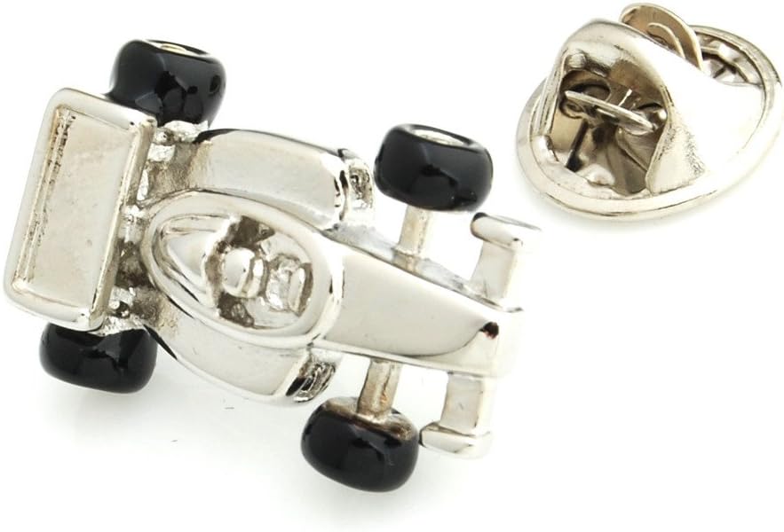 The Smart Man Men's Novelty Race Car Lapel Pins