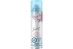 Secret Aerosol Antiperspirant and Deodorant, Powder Fresh, 170 g
