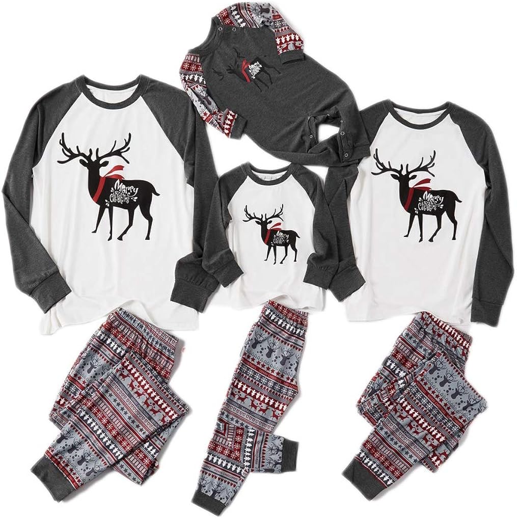 mom and baby boy matching pajamas