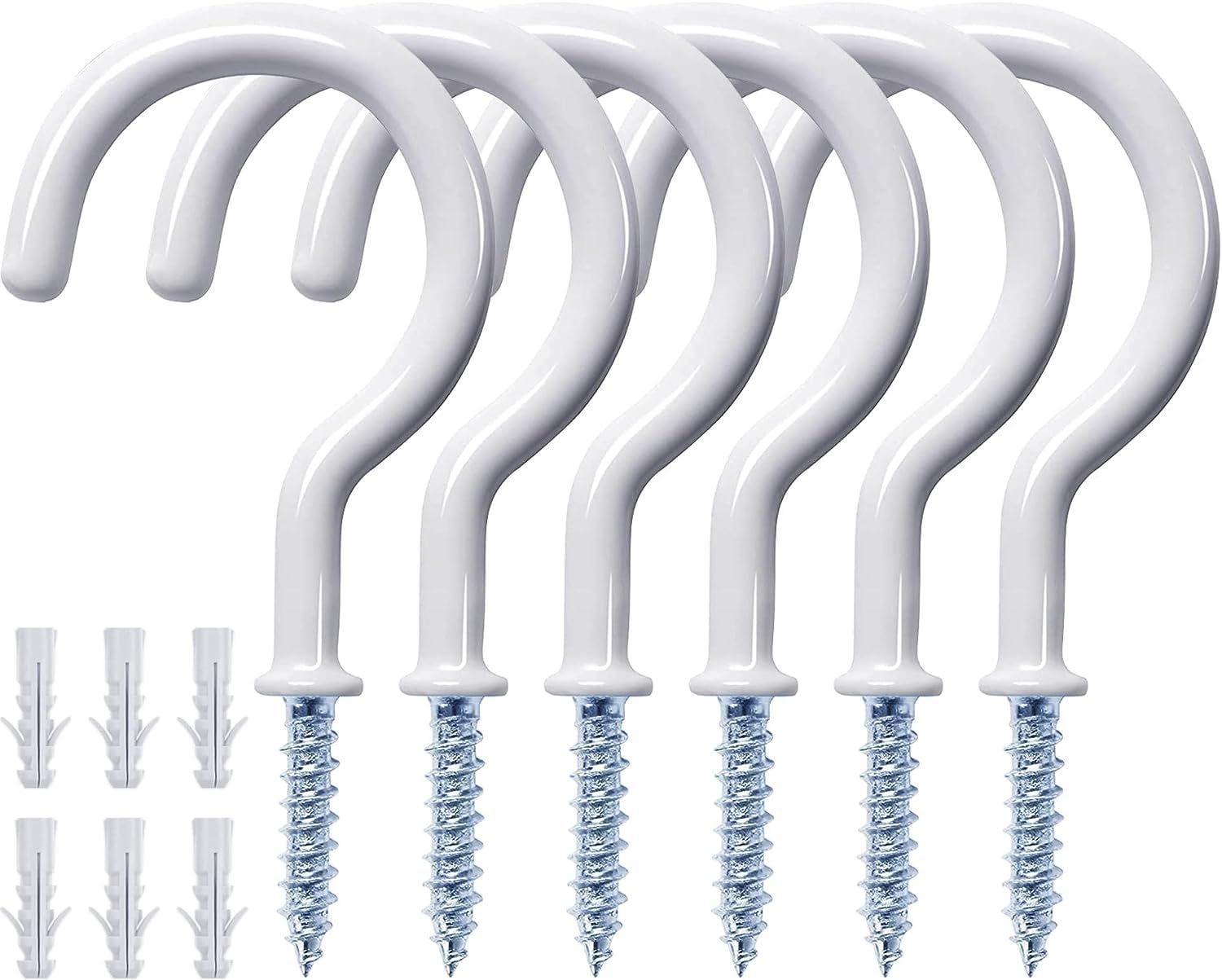 Etoolia 100 Pcs Ceiling Hooks for Hanging