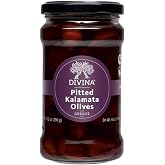 DIVINA Pitted Kalamata Olives, 10.2 OZ