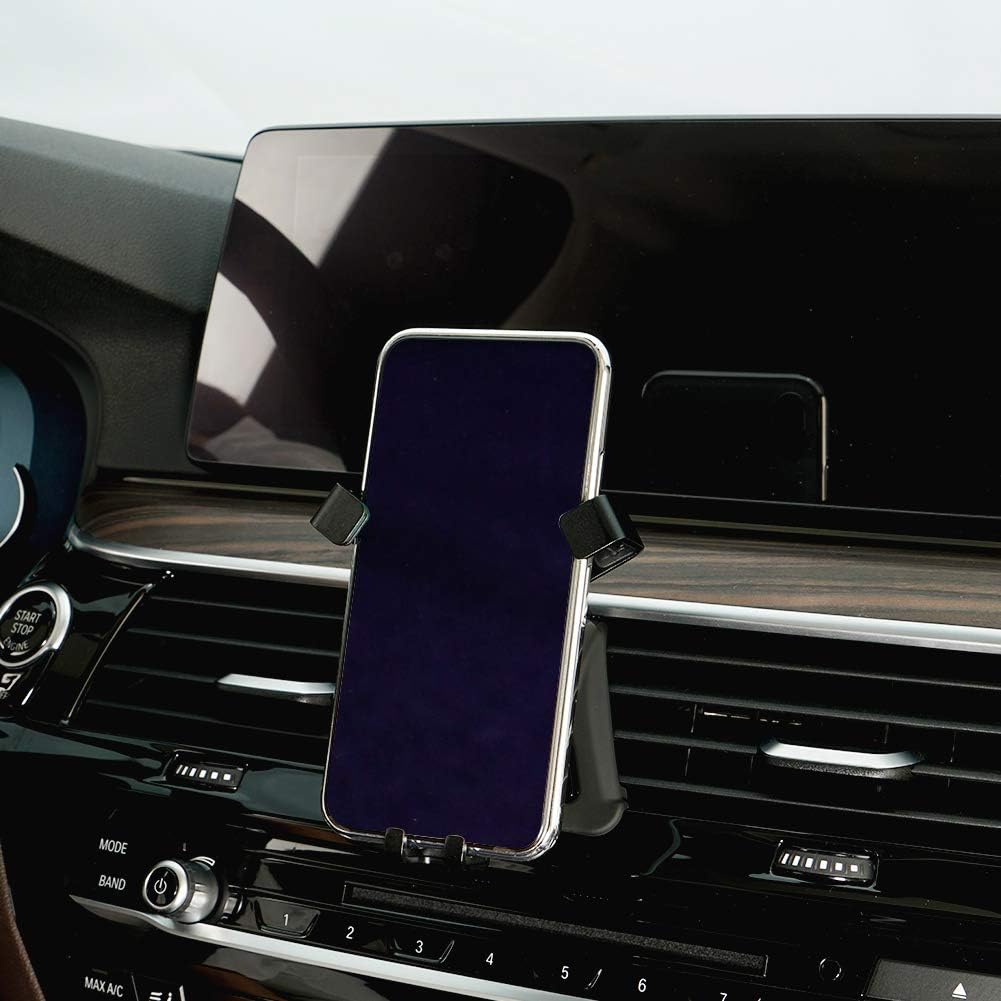 Phone Holder For Bmw 5 Series Adjustable Vent Phone Holder Dashboard Cell Phone Holder For Bmw 5s 19 18 17 Car Phone Mount For Iphone 7 Iphone 6s Iphone 8 For Samsung Smartphone For 4 7 5 Ins Audio