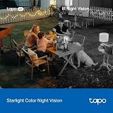 Tapo C660 KIT 4K 8MP Solar Security Camera Pan Tilt AI Tracking view 6