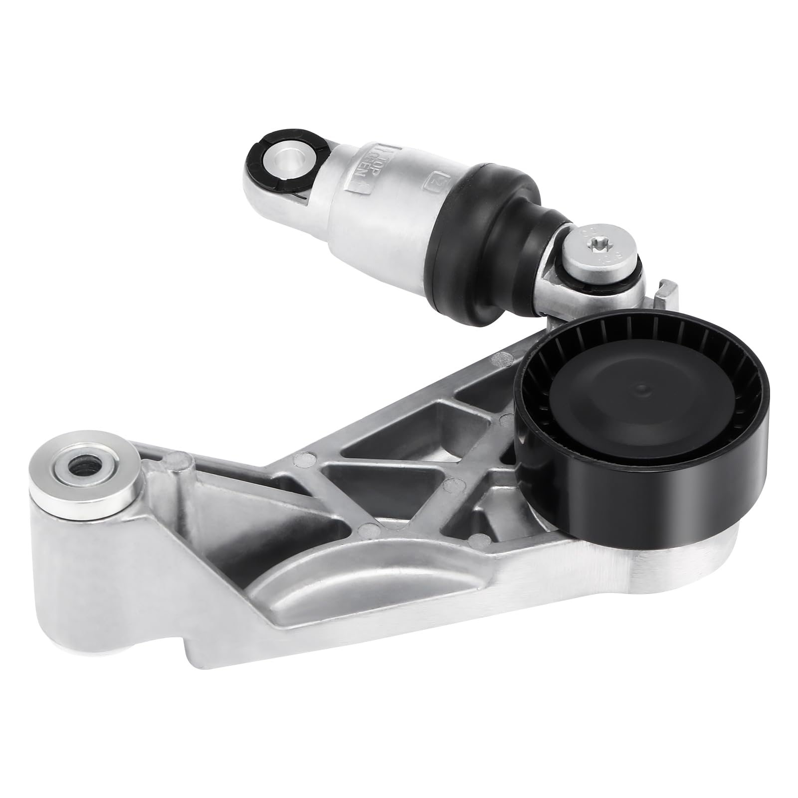 View 1 of 04627038AA Belt Tensioner and Pulley Assembly Fit For Jeep JK Wrangler 2012 2013 2014 2015 2016 2017 2018 V6 3.6L, Replace# 04627038AA, 4627038AA