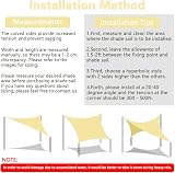 OFFCUP 2m x 3m Sun Shade Sail Beige, 160gsm Waterproof Rectangular Canopy view 5