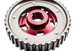 VMS RACING Adjustable Fang CAM GEAR in RED Anodized