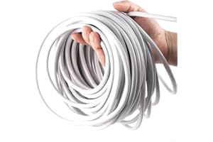 ONE STOP OUTDOOR 100' ft Roll USA Made Premium 1/4-Inch Drip Irrigation Poly Supply Tubing, for Irrigation Drippers, Drip Emitters, and Drip Systems - Polyethylene (Works with Raindrip, Rainbird & More) (White 100')