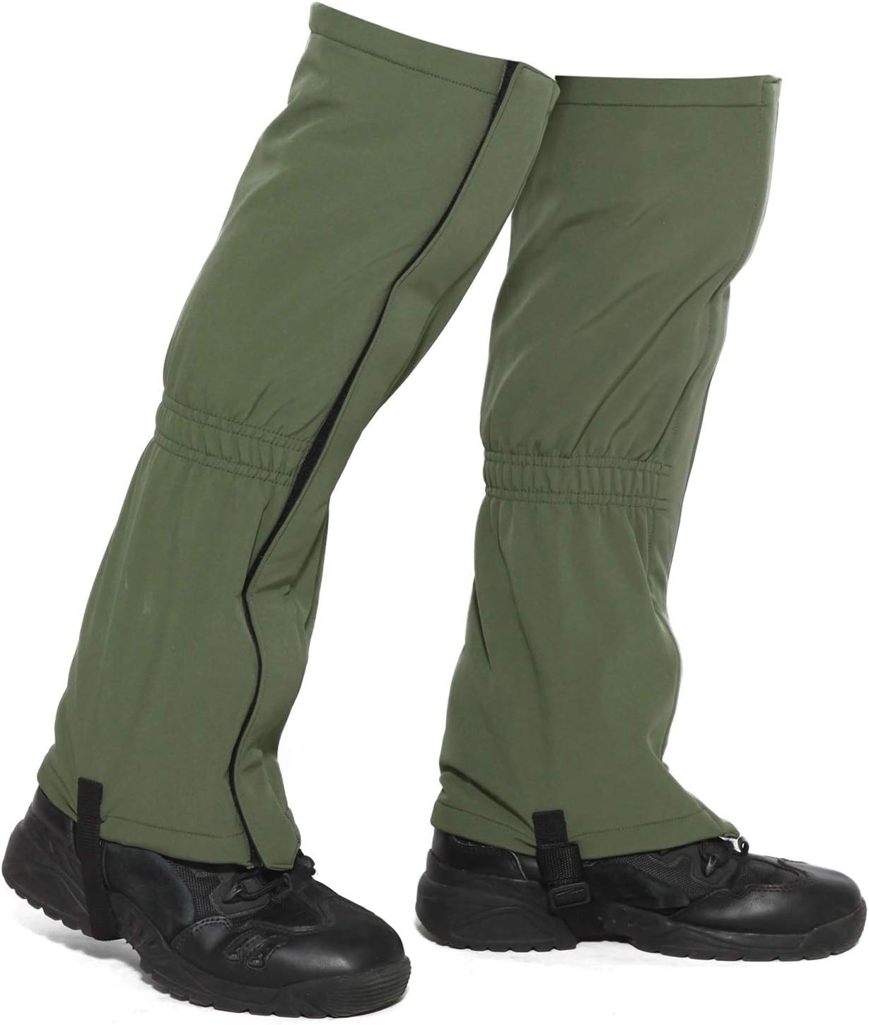 MERFUNTO Leg Gaiters for Hiking Waterproof Knee High Snow Gaiters for Winter
