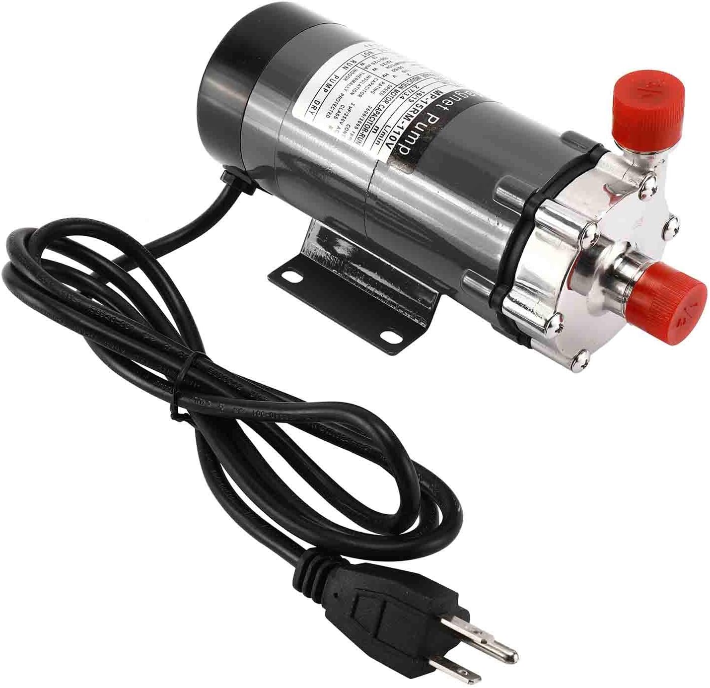 HYDDNice Home Brewing Pump Food Grade Stainless Steel Head with 1/2'' Thread High,Temperature Resistance