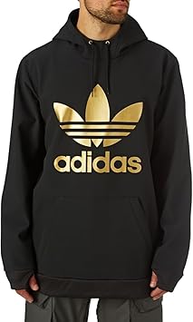black and gold adidas jacket with hood