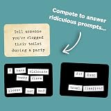 Ransom Notes The Ridiculous Word Magnet Party Game Brand New 3-6 Players view 3