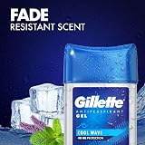 Gillette Clear Gel Cool Wave Antiperspirant Deodorant Men 70ml Pack of 6 view 3