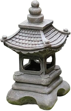 Jardin Solaires Japonais Zen Lights Ornement La Lanterne Pagode