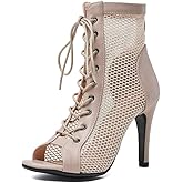 Scaoruki Women Classic Gladiator Sandals Summer Booties Breathable Mesh Sandals