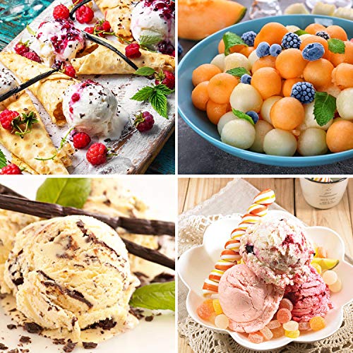 Funcky Ice Cream Scoop,Dishwasher Safe Scooper with Comfortable Easy