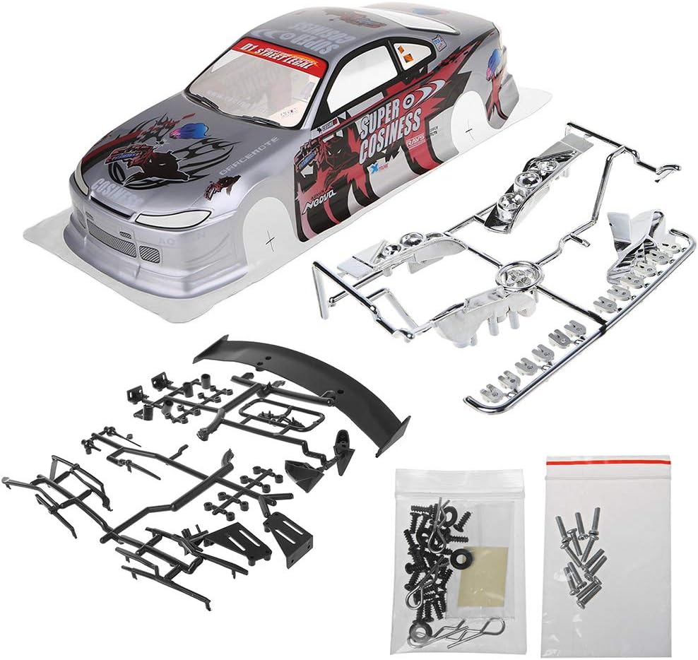 jigang 1/10 RC Car Body Shell Modification 190mm On Road Drift For Nissan S15