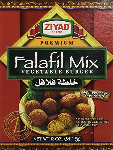 Ziyad Premium Falafel Dry Mix, 12 Ounce, 340.5 grams (Pack of 6)