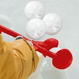 Jamara 460394 Snow Play Snowball Maker Scoop 38cm Red - Fast Fluffy Snowballs view 2