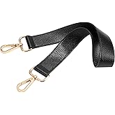 24.8” Leather Replacement Strap for Handbags Shoulder Bag with Metal Buckles