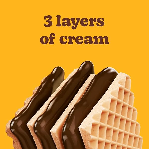 BAUDUCCO CHOCOLATE WAFER COOKIES – SUGAR FREE DELICIOUS & CRISPY WAFERS WITH 3 DELICIOUS, INDULGENT DECADENT LAYERS OF CHOCOLATE FLAVORED CREAM – 0G OF ADDED SUGAR – GREAT FOR SNACKS & DESSERT – NO ARTIFICIAL COLORS OR FLAVORS, 5OZ (PACK OF 1)