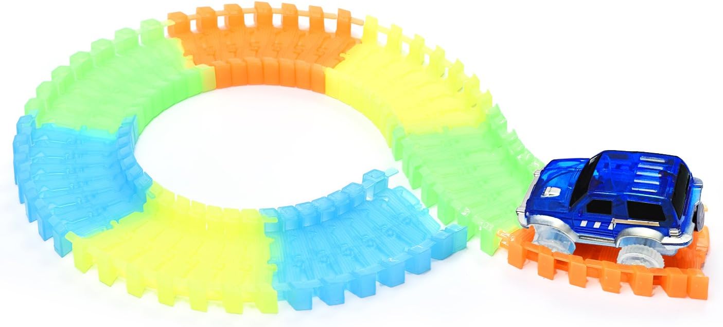 Amazon マジックレール車 シンプルセット 車両 レールセット おもちゃ